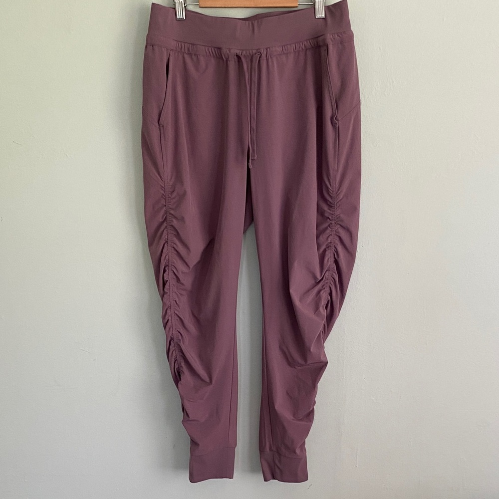 Athleta Women’s Attitude Pants Joggers Purple Size 4 - Picture 2 of 7